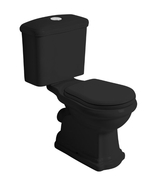 Retro 108131 nádržka k WC kombi, čierna matná