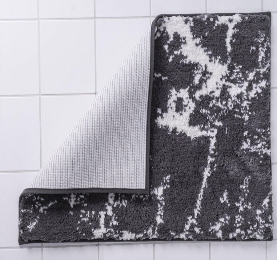 Marmor 7105807 kúpeľňová předložka 55x50 cm, šedá
