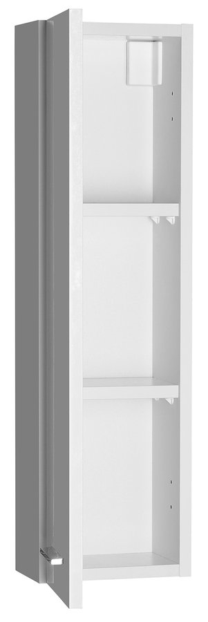 Zoja 45462 horná skrinka k zrkadlu, 20x70x14 cm, biela