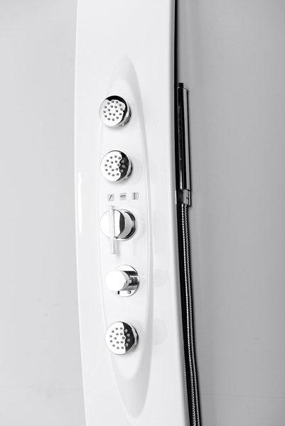 Mola 80365 sprchový panel s termostatickou batériou 210x1300mm, nástenný