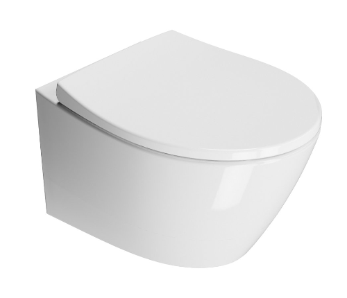 Modo 981611 závesná WC misa, Swirlflush, 37x52 cm, biela ExtraGlaze