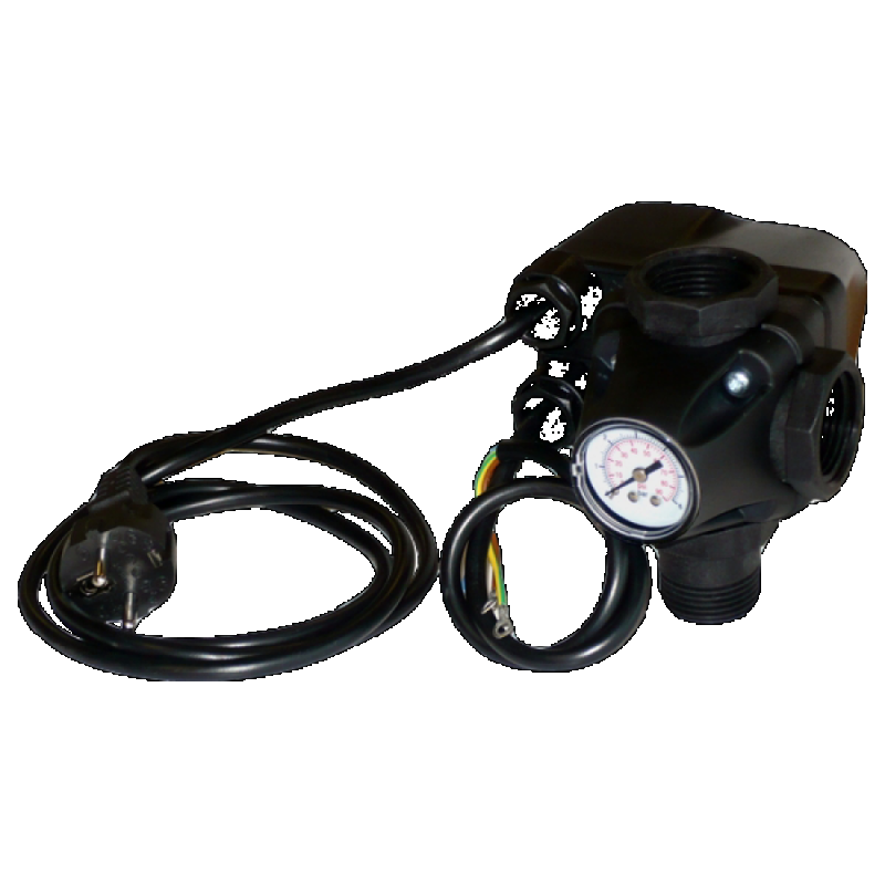Belumi tlakový spínač PM/5 2-3,5 bar s manometrom, spojovacou armatúrou a káblom