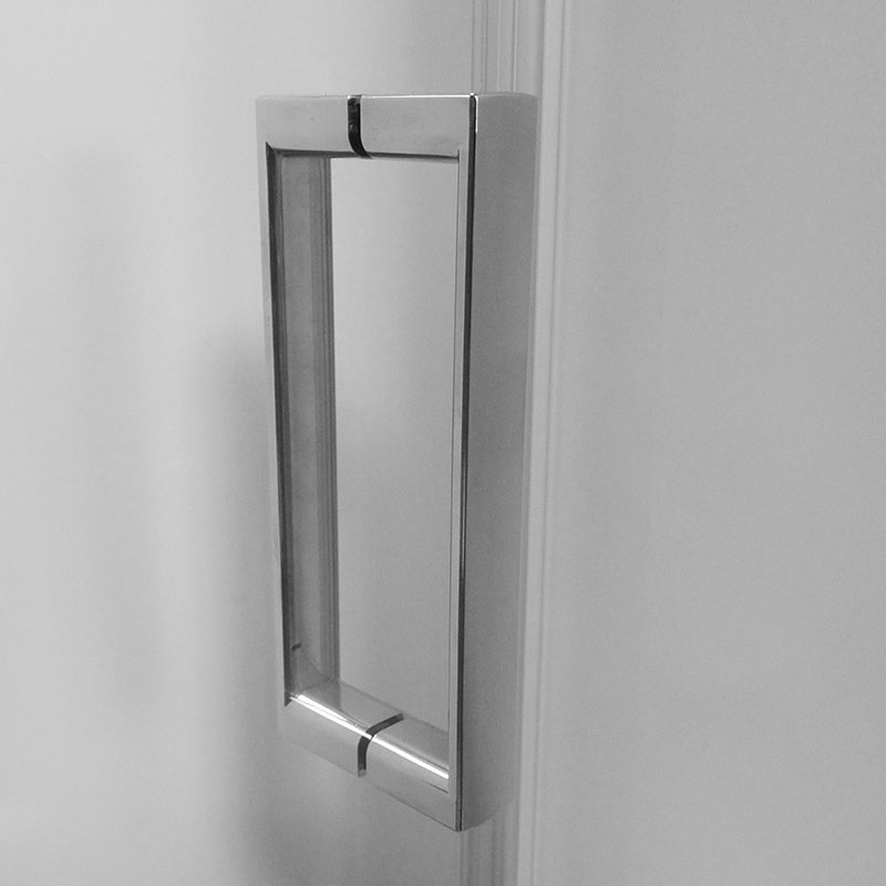 Mereo Lima CK80133K sprchové dvere, zalamovacie, 100x190 cm, chróm ALU, sklo Transparent