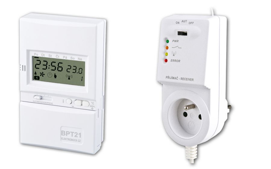 Elektrobock BT21 bezdrôtový termostat