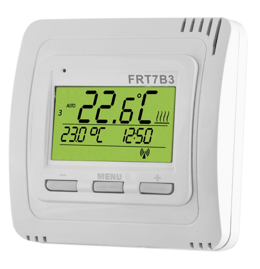 Elektrobock FRT7B2 bezdrôtový termostat biely