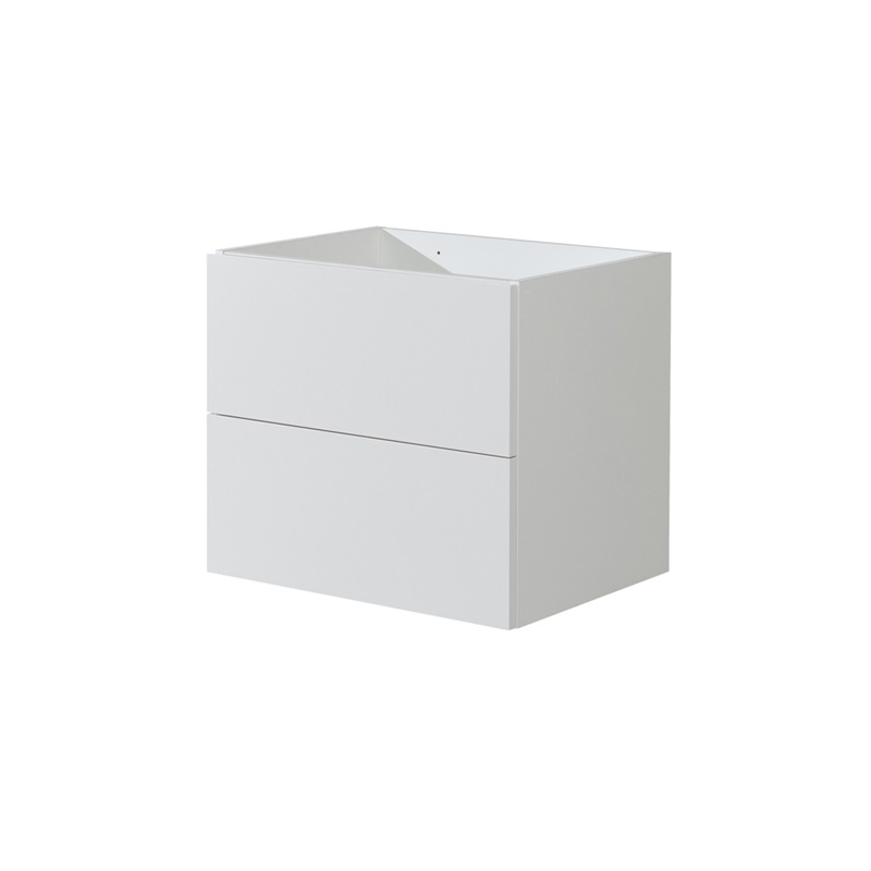 Mereo Aira CN710S kúpeľňová skrinka, biela, 2 zásuvky, 610x530x460 mm