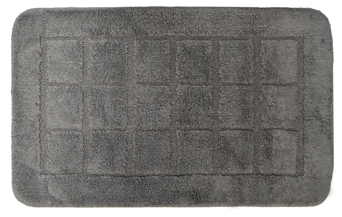 Delhi 1712300 kúpeľňová predložka 50x80 cm, 100% polyester, tmavo šedá
