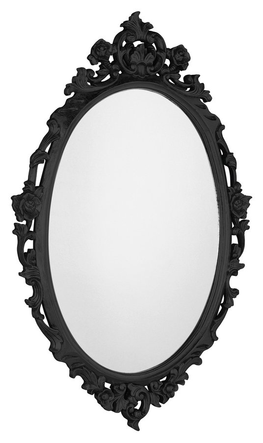 Desna IN357 zrkadlo v ráme, 80x100cm, čierne
