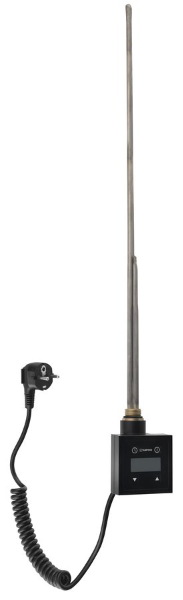 Ktx KTX-B-800 vykurovacia tyč s termostatom, 800W, čierna matná