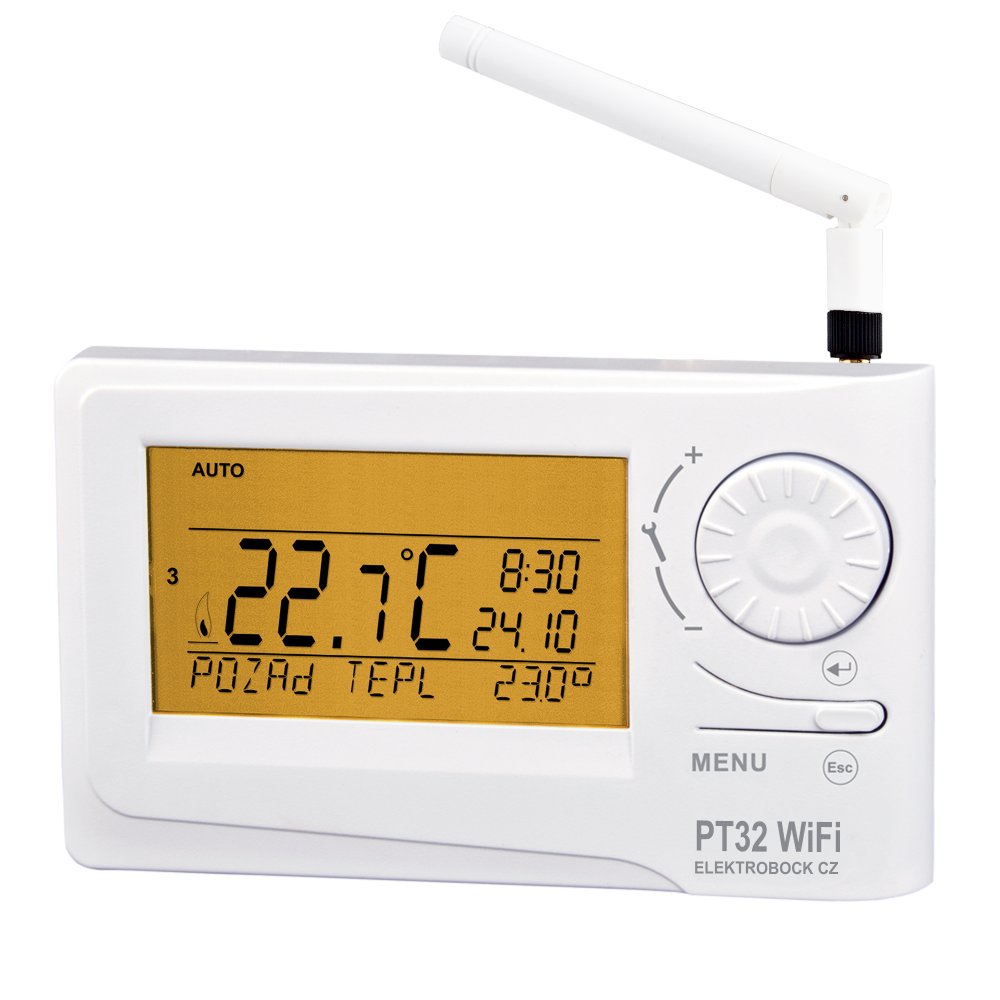 Elektrobock PT32 WIFI programovateľný termostat s Wi... - PVM Systém