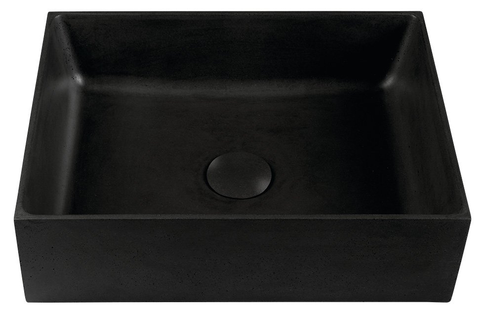 Formigo FG016 betónové umývadlo, 47,5x13x36,5 cm, antracit - PVM Systém