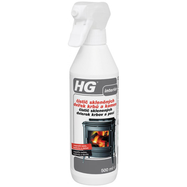 HG431 čistič sklenených dvierok krbov 0,5l HGCSDK