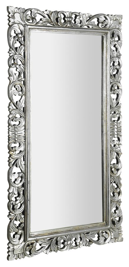 Scule IN334 zrkadlo v ráme, 80x150cm, strieborná Antique - PVM Systém