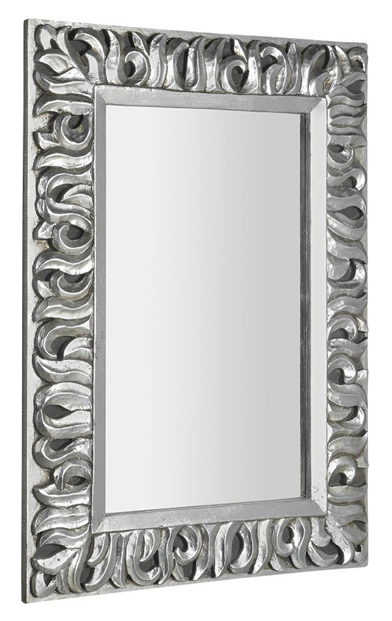 Kúpeľňový nábytok zrkadlá - zrkadlá v ráme, striebro farba - PVM Systém