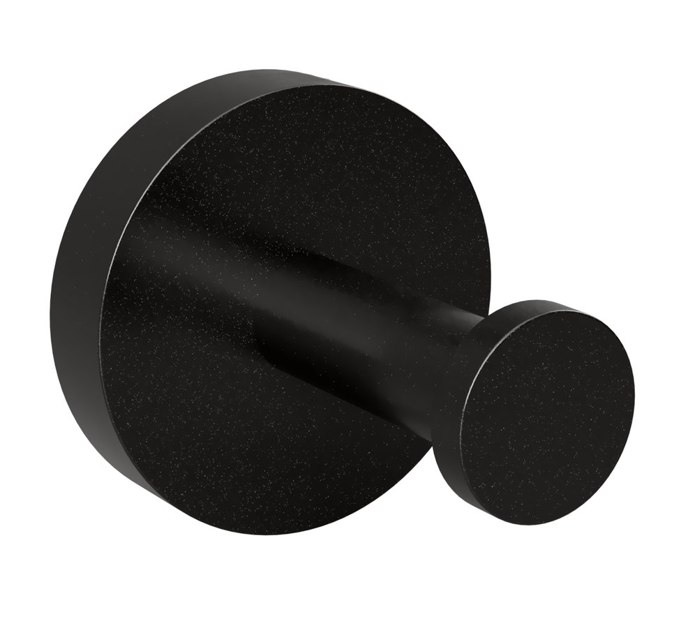 X-Round Black XR203B háčik, čierny