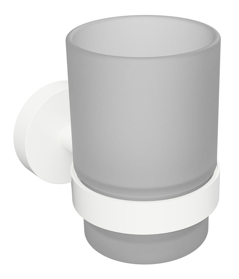 X-Round White XR903W pohár, mliečne sklo, biely