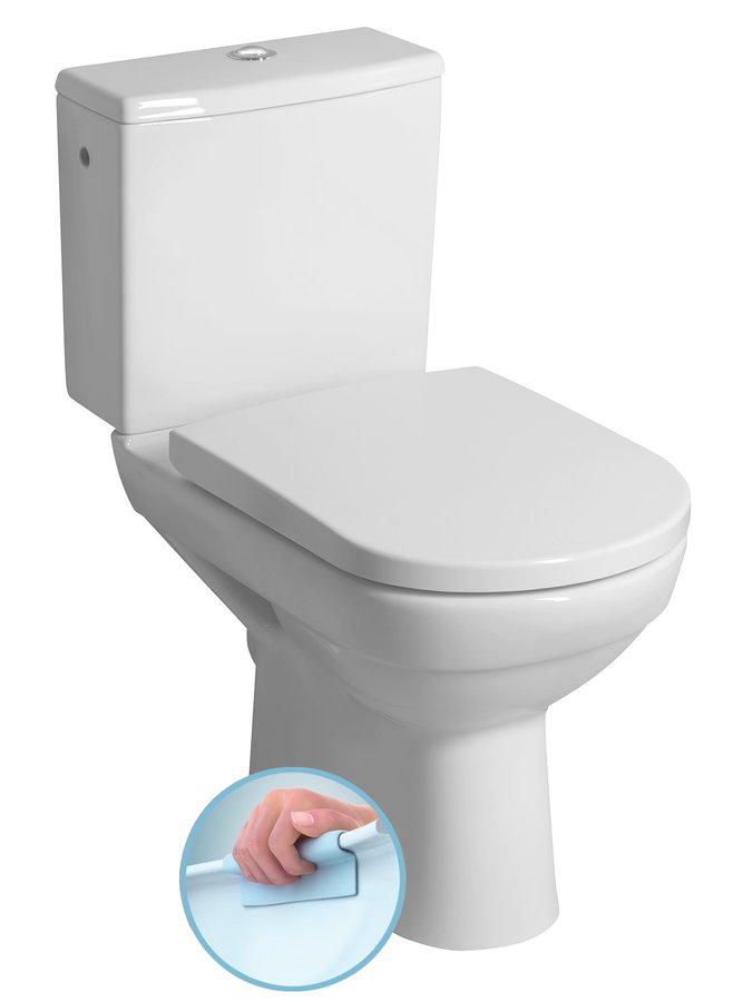 WC kombi: Široký výber záchodov (zadné aj spodné pripojenie) - PVM Systém
