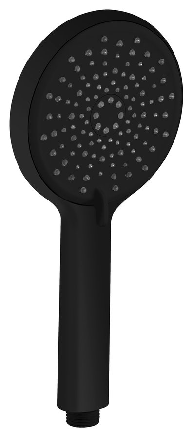 Sapho 1204-51B ručná sprcha, priemer 120mm, ABS/čierna