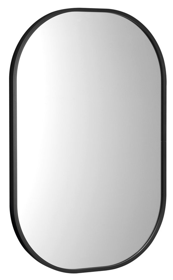 Cona Slim NC245 zrkadlo v ráme, 40x60cm, čierne