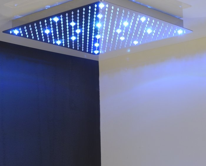 Lorema Slim MS565-LED hlavová sprcha s RGB LED osvet... - PVM Systém