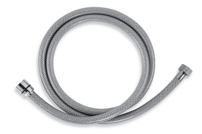Novaservis PVC/200,8 sprchová hadica plastová 200 cm šedá
