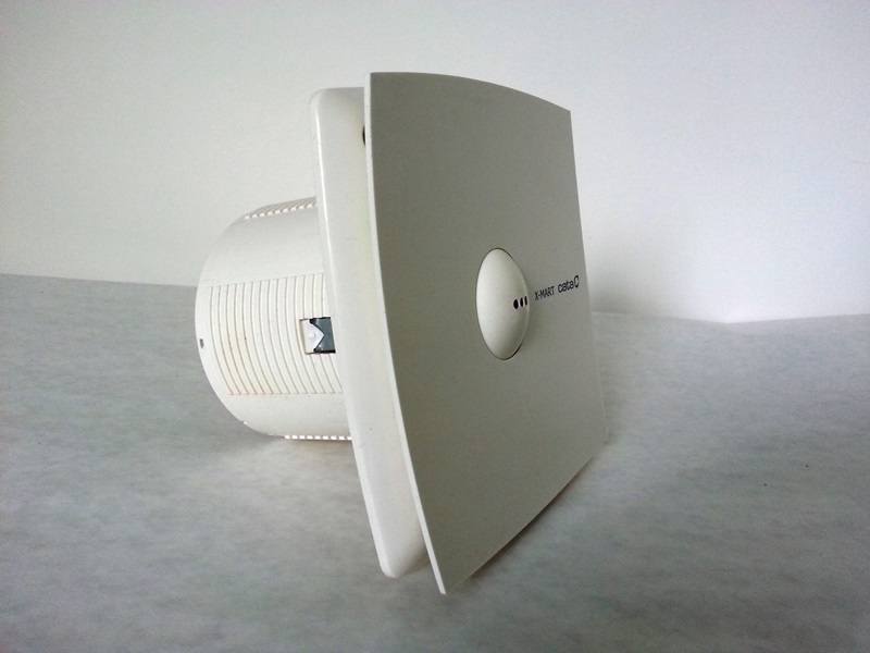 Cata ventilátor X-MART 10 Matic Timer biely, Axiálny, Automatická žaluzia,  01016000 - PVM Systém